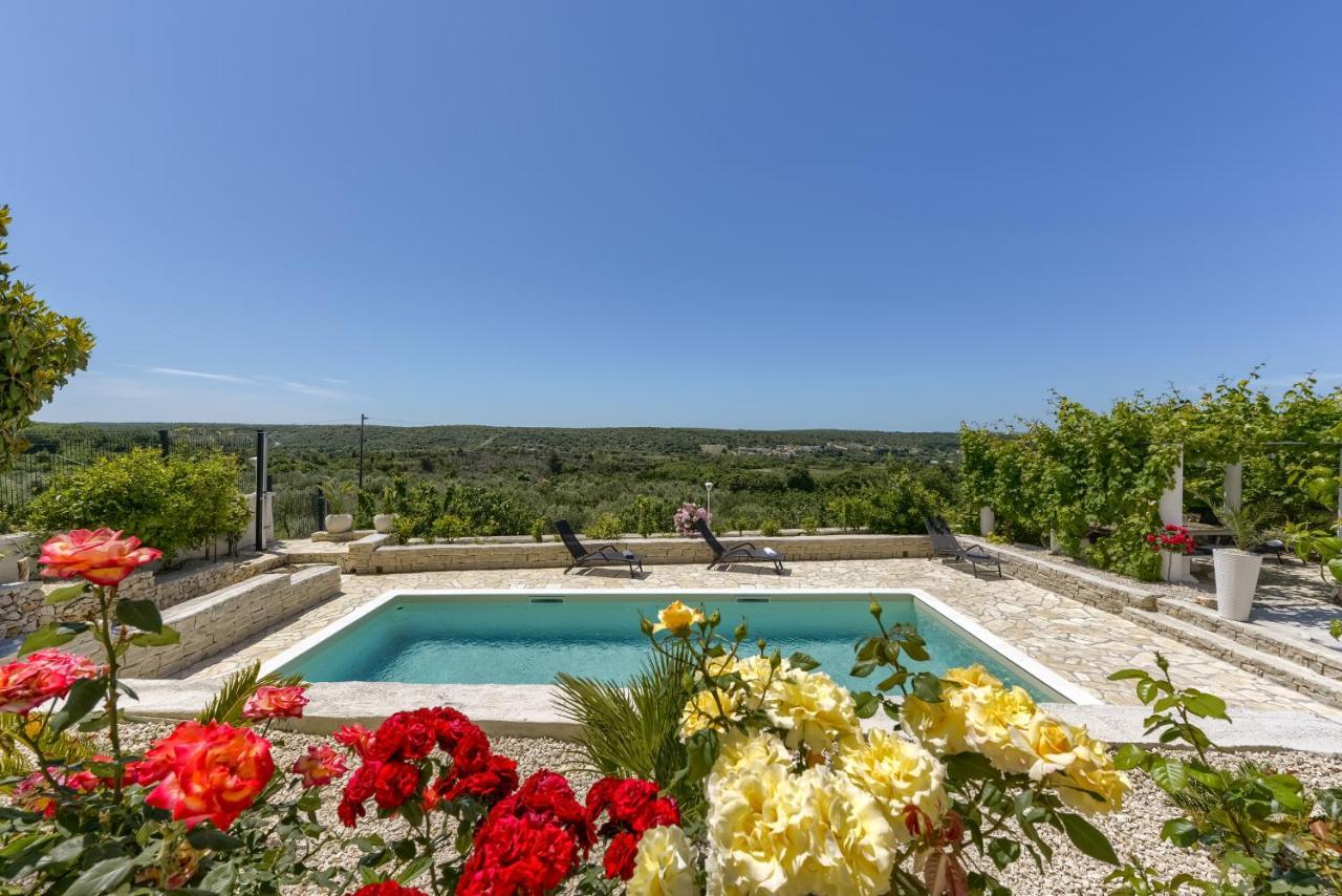 Appartement Haus Lilli Mit Pool à Ražanac Extérieur photo